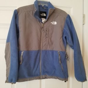 The North Face Denali Jacket Blue and Gray Vintage